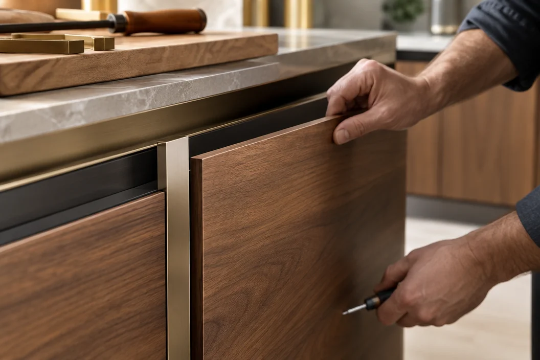 Craftsmanship Behind Custom Kitchen Woodwork and Metal Artistry
