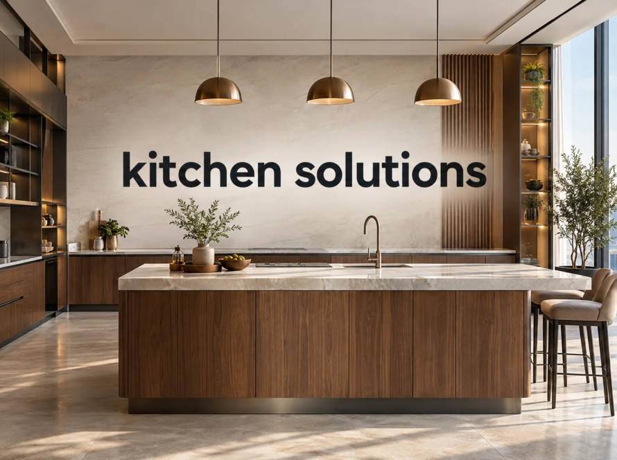 kitchen solutions – Innovative Kitchen Solutions with Bespoke Craftsmanship in Dubai